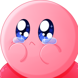 kirby sad Discord emoji — free static PNG download