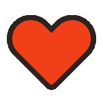 redheartgif Discord emoji — free animated GIF download