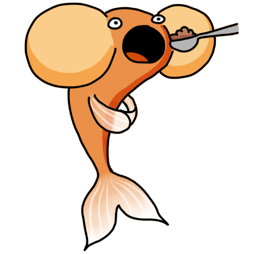 spooky fish eat Discord emoji — free static PNG download