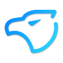bloody birds blue Discord emoji - free download