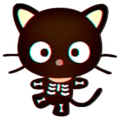 chococat halloween Discord emoji — free static PNG download