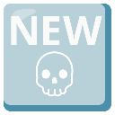 new skull Discord emoji — free static PNG download