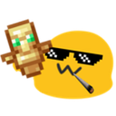 blob minecraft totem of undying Discord emoji — free static PNG download