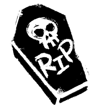 coffin Discord emoji — free static PNG download