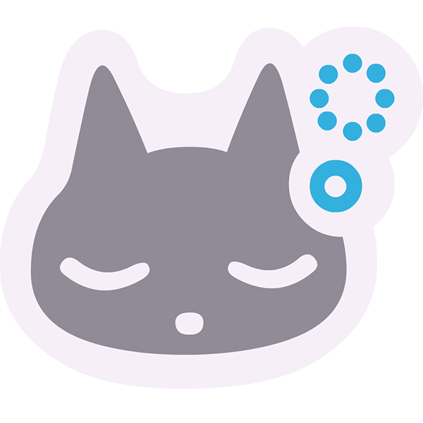 animalcrossing dozing Discord emoji — free static PNG download
