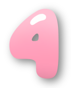 number four 4 pink Discord emoji — free static PNG download