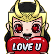 loveu Discord emoji — free static PNG download