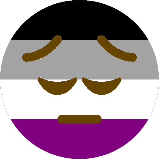 asexual pensive Discord emoji — free static PNG download
