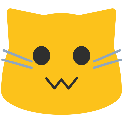 blobcat neutral Discord emoji — free static PNG download