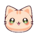 kitten 7 Discord emoji — free static PNG download