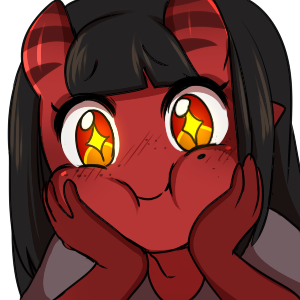 meru sparkle eyes Discord emoji — free static PNG download