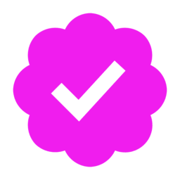 pink verified Discord emoji — free static PNG download