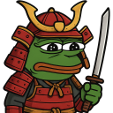 pepesamurai Discord emoji — free static PNG download