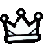 crown white Discord emoji — free animated GIF download