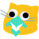 blobcatgooglybalance Discord emoji — free static PNG download