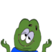pepeshrug Discord emoji — free static PNG download