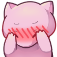 mewblush Discord emoji — free static PNG download