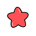 red star Discord emoji — free static PNG download