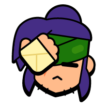 kenji1 facepalm brawlstars pin Discord emoji - free download