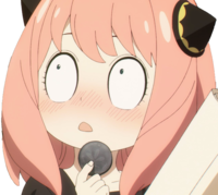 anya blush Discord emoji — free static PNG download