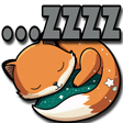 sleepingfox Discord emoji — free static PNG download