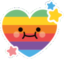prideheart Discord emoji — free animated GIF download