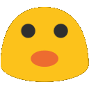 a blob gasp Discord emoji — free static PNG download