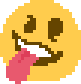 b zany face Discord emoji — free static PNG download