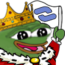 pepe partner king Discord emoji — free static PNG download