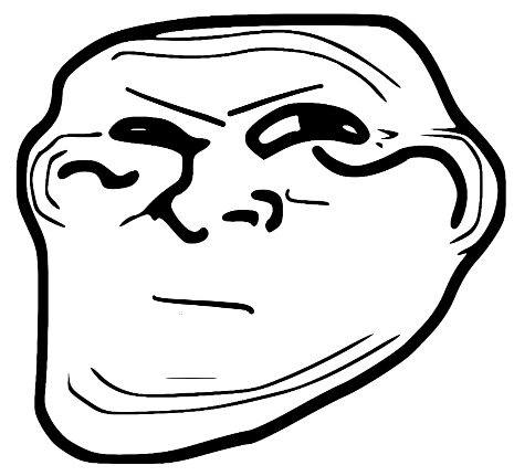 angry trollface Discord emoji — free static PNG download