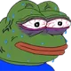 pepe exhausted Discord emoji — free static PNG download