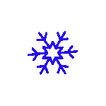 darkbluesnowflake Discord emoji — free animated GIF download