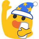 blobgoodnight Discord emoji — free static PNG download