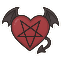 gothicheartwithapentagram Discord emoji — free static PNG download