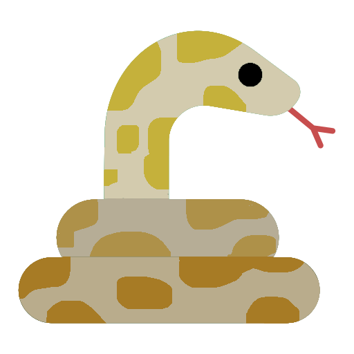 burmese python bananna Discord emoji — free static PNG download