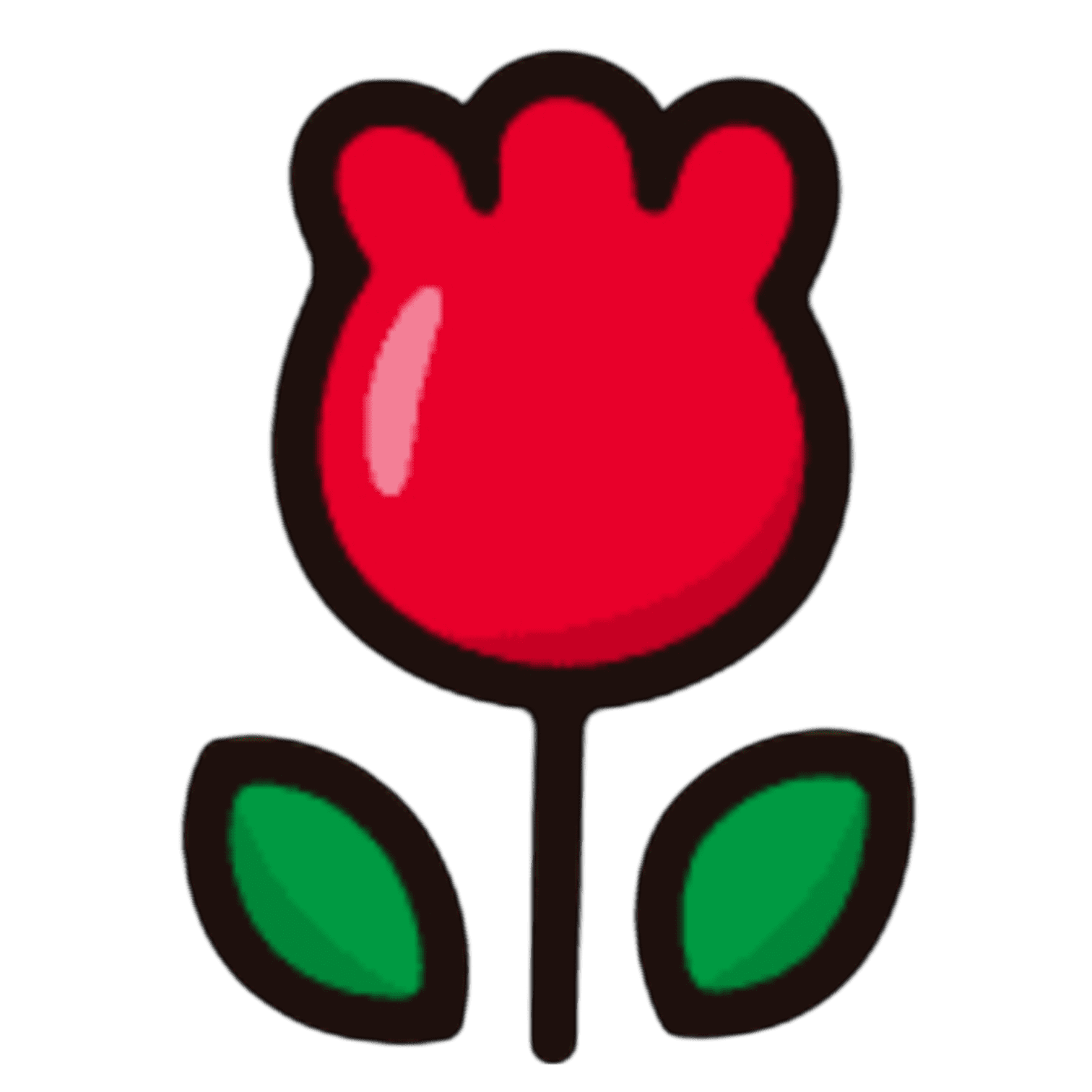 hellokitty flower Discord emoji — free static PNG download