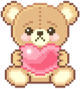 teddybear Discord emoji — free static PNG download
