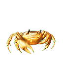 golden crab Discord emoji — free animated GIF download
