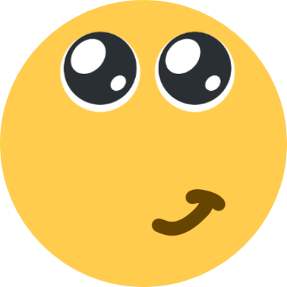 stupid cute smirk Discord emoji — free static PNG download