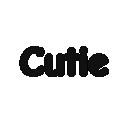 blackcutietext Discord emoji — free animated GIF download