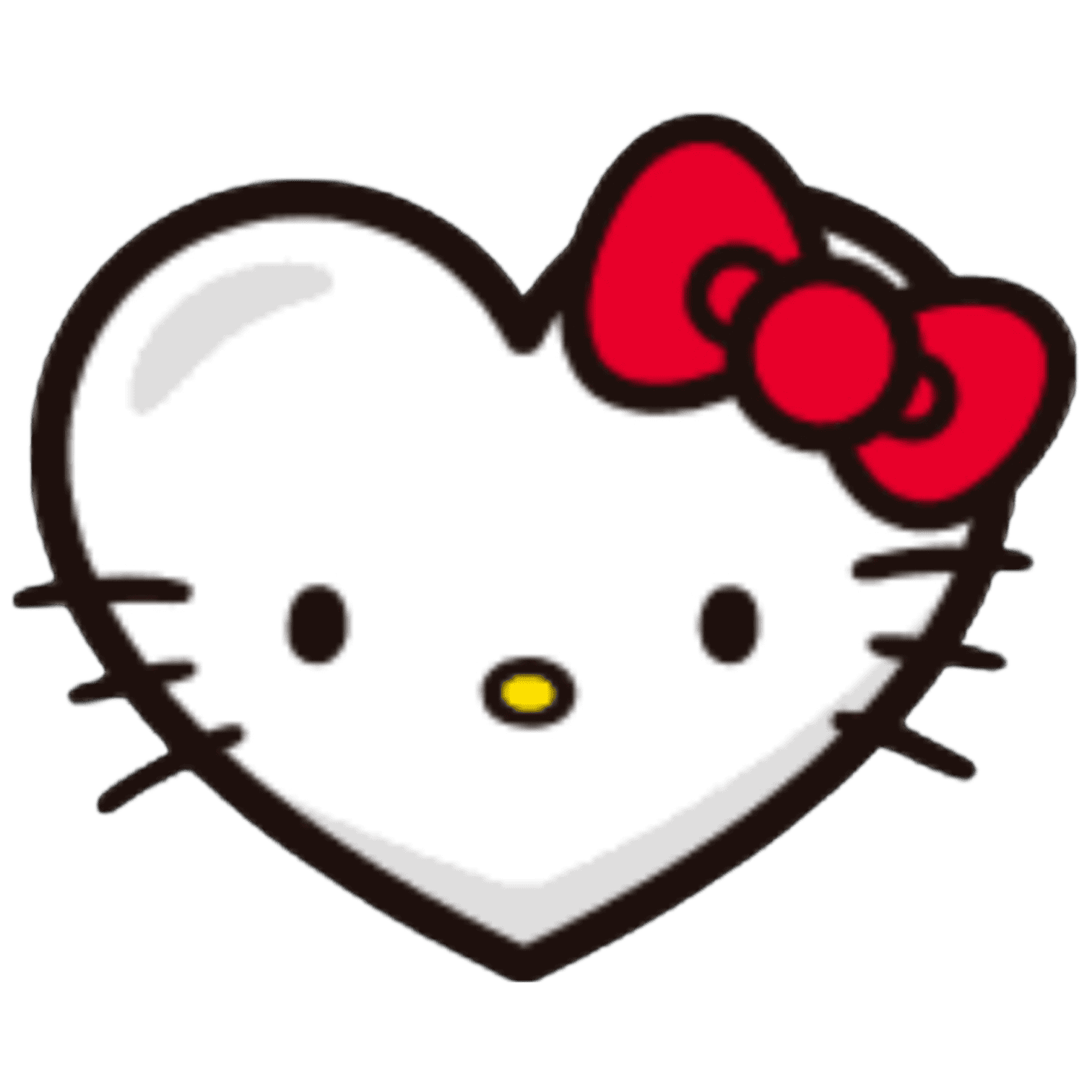 hellokitty heart Discord emoji — free static PNG download