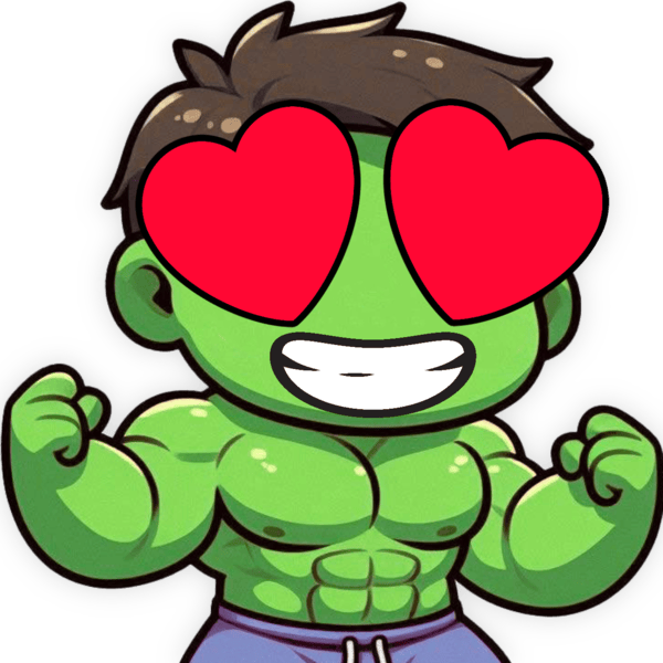 hulk heartred Discord emoji — free static PNG download