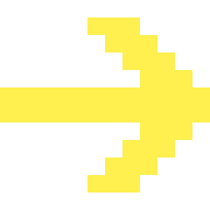yellow pixel arrow Discord emoji — free static PNG download