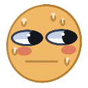 sweating Discord emoji - free download