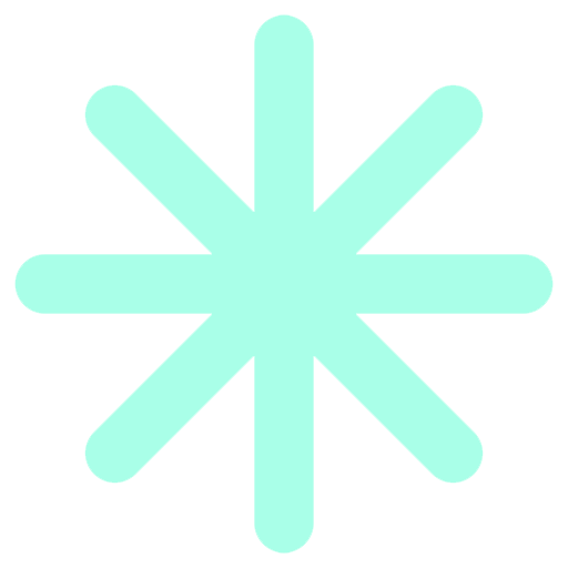 seafoamgreenasterisk Discord emoji — free static PNG download