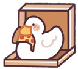 pizzaduck Discord emoji — free static PNG download