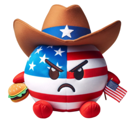 american plush Discord emoji — free static PNG download