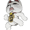 gifturbocat tantrum Discord emoji — free animated GIF download