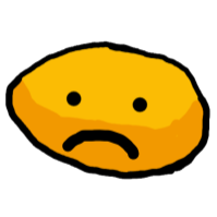 sad beard Discord emoji — free static PNG download