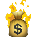 money bag Discord emoji — free animated GIF download